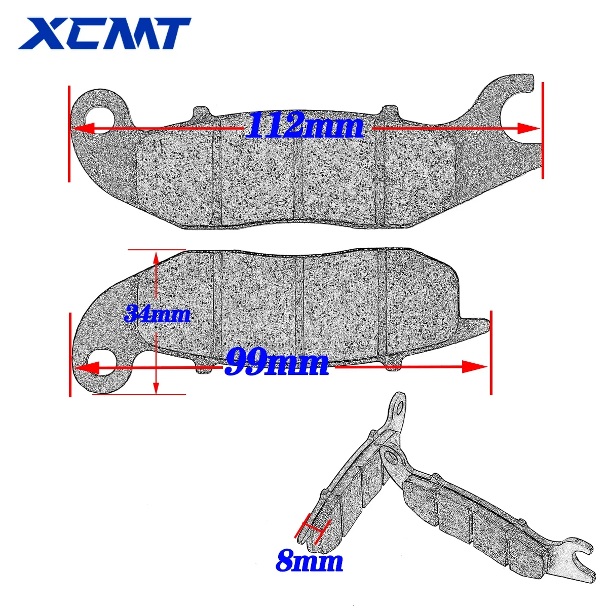 For Honda PCX125 WW125AM 2021  - Brake Pad Set review and price