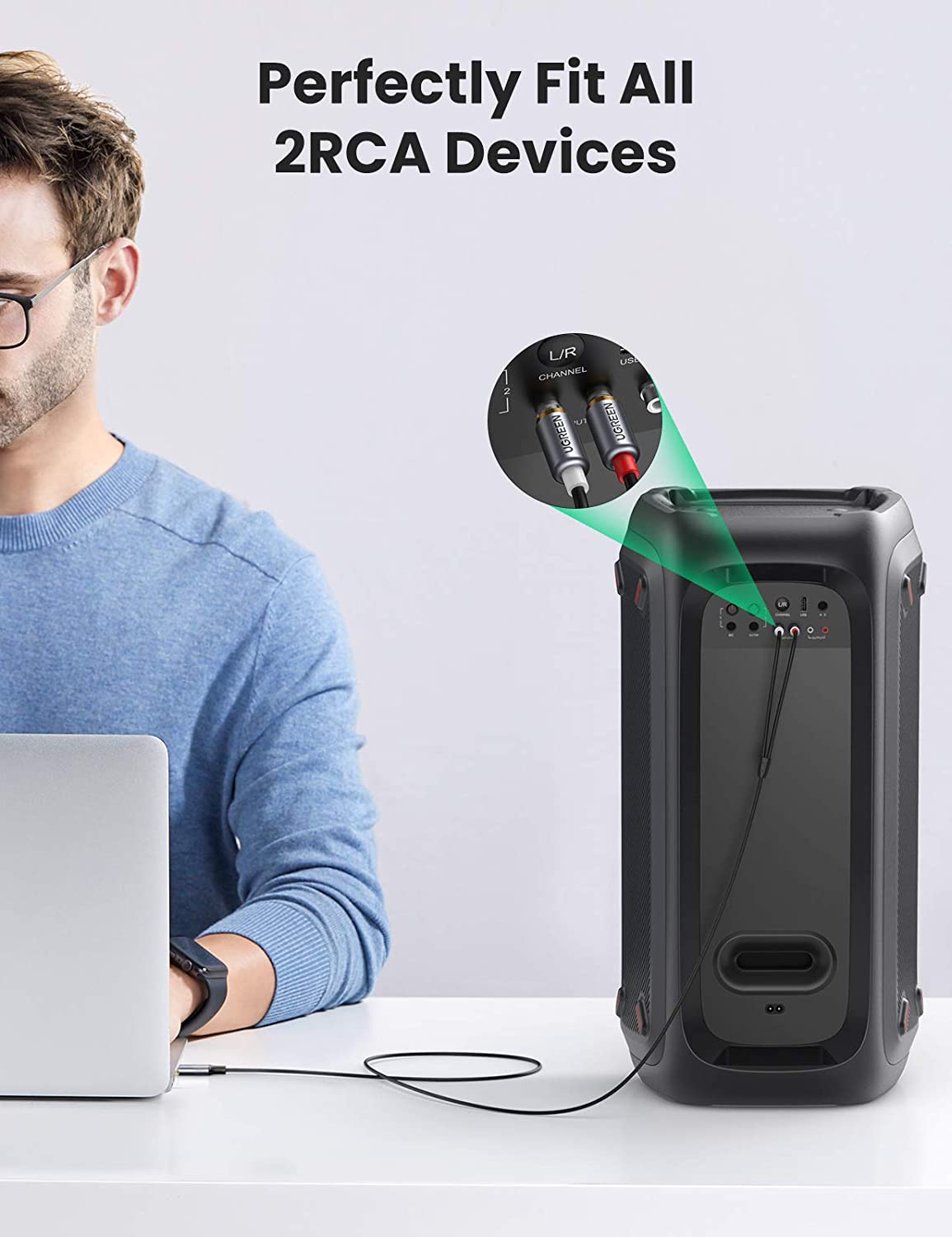 UGREEN USB C to RCA Audio Cabl - Car Jack review and price